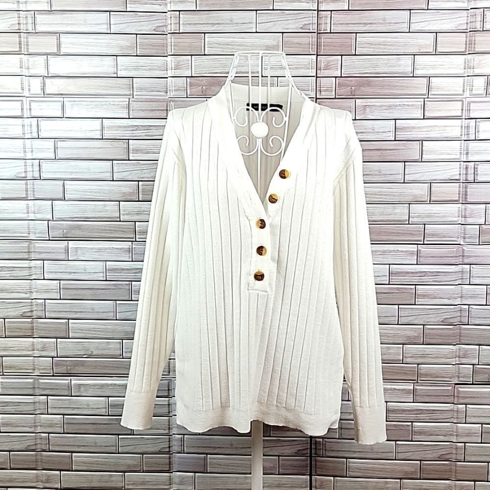 Merokeety pullover cardigan sweater Size M